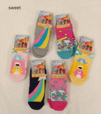 GIRL'S SOCKS 310 no-slip Tellini S.r.l. Wholesale Clothing